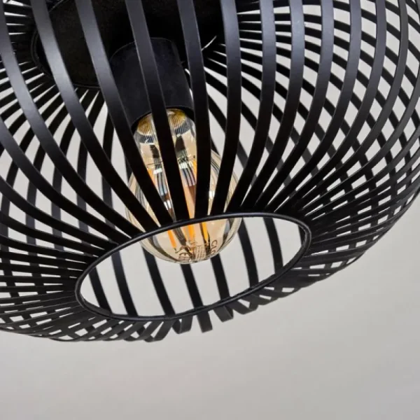 hofstein Plafonnier Oravi Noir, 1 lumière* Lampes Modernes