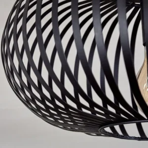 hofstein Plafonnier Oravi Noir, 1 lumière* Lampes Modernes