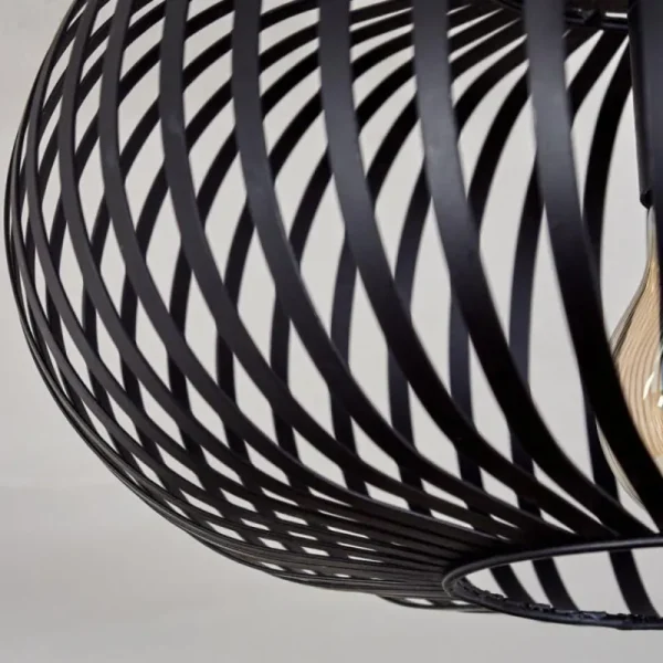 hofstein Plafonnier Oravi Noir, 1 lumière* Lampes Modernes