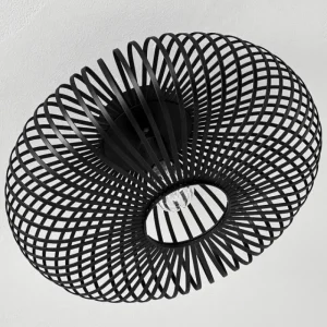 hofstein Plafonnier Ovari Noir, 1 lumière* Lampes Modernes