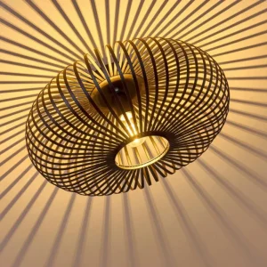 hofstein Plafonnier Ovari Noir, 1 lumière* Lampes Modernes