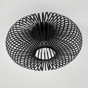 hofstein Plafonnier Ovari Noir, 1 lumière* Lampes Modernes
