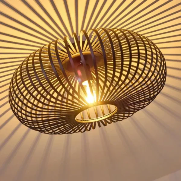 hofstein Plafonnier Ovari Noir, 1 lumière* Lampes Modernes