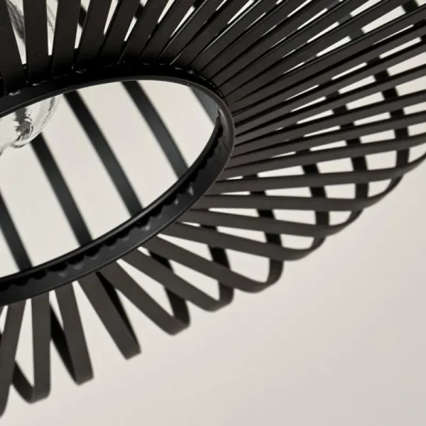 hofstein Plafonnier Ovari Noir, 1 lumière* Lampes Modernes
