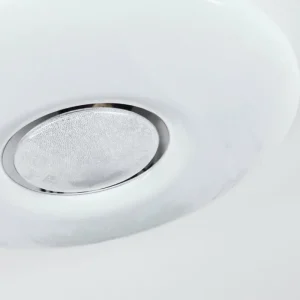 hofstein Plafonnier Page LED Blanc, 2 lumières, Télécommandes, Changeur de couleurs* Lampes Modernes