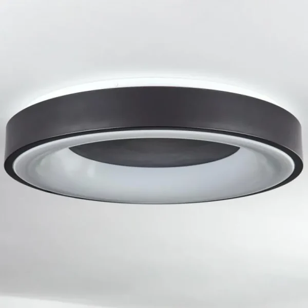 hofstein Plafonnier Palanko LED Blanc, 1 lumière, Télécommandes* Lampes Modernes