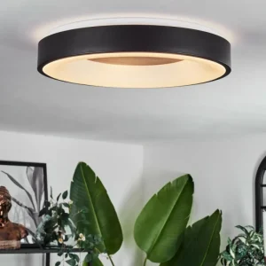hofstein Plafonnier Palanko LED Blanc, 1 lumière, Télécommandes* Lampes Modernes