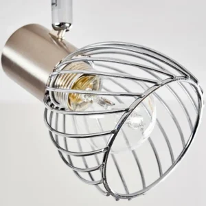 hofstein Plafonnier Parado Nickel mat, 4 lumières* Lampes Modernes