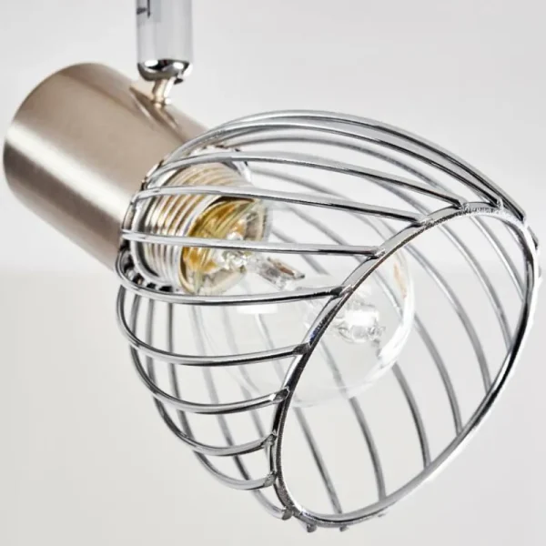 hofstein Plafonnier Parado Nickel mat, 4 lumières* Lampes Modernes