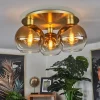 hofstein Plafonnier Pascal Laiton, 3 lumières* Lampes En Verre
