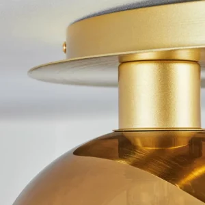hofstein Plafonnier Pascal Laiton, 3 lumières* Lampes En Verre