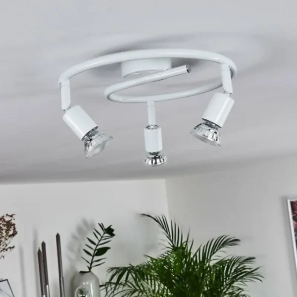 hofstein Plafonnier Planes LED Blanc, 3 lumières* Lampes Modernes