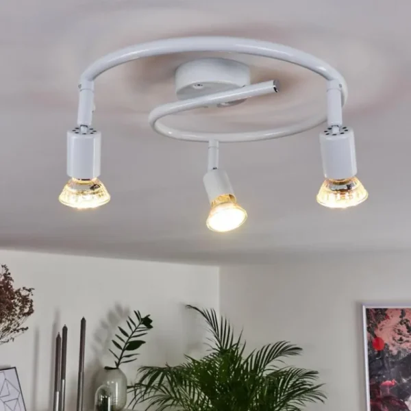 hofstein Plafonnier Planes LED Blanc, 3 lumières* Lampes Modernes