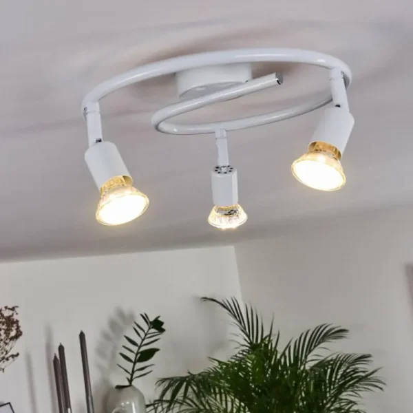 hofstein Plafonnier Planes LED Blanc, 3 lumières* Lampes Modernes