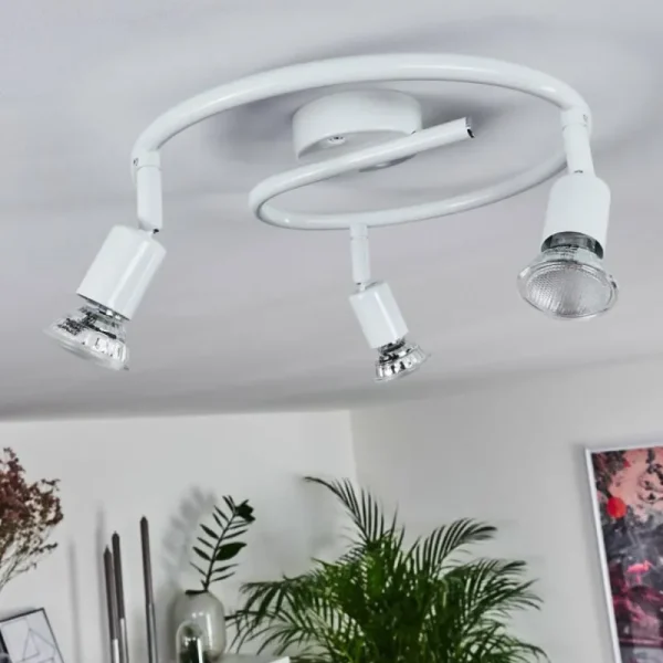 hofstein Plafonnier Planes LED Blanc, 3 lumières* Lampes Modernes