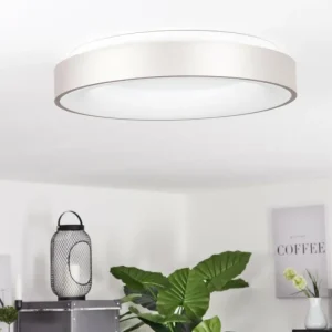 hofstein Plafonnier Playas LED Argenté, Blanc, 1 lumière* Lampes Modernes