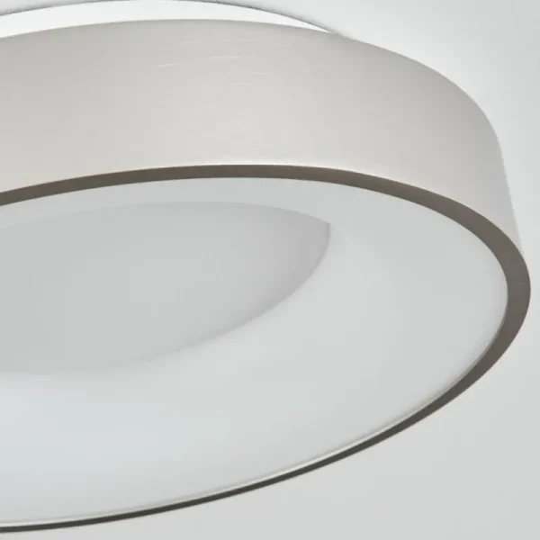hofstein Plafonnier Playas LED Argenté, Blanc, 1 lumière* Lampes Modernes