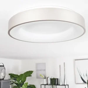 hofstein Plafonnier Playas LED Argenté, Blanc, 1 lumière* Lampes Modernes