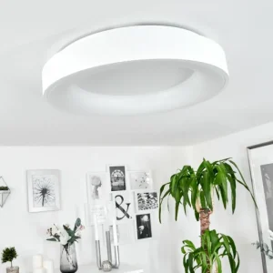 hofstein Plafonnier Playas LED Blanc, 1 lumière* Lampes Modernes