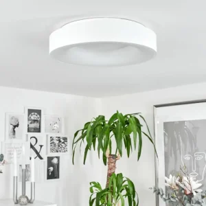 hofstein Plafonnier Playas LED Blanc, 1 lumière* Lampes Modernes