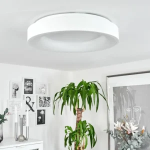 hofstein Plafonnier Playas LED Blanc, 1 lumière* Lampes Modernes