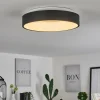 hofstein Plafonnier Playas LED Noir, Blanc, 1 lumière* Lampes Modernes