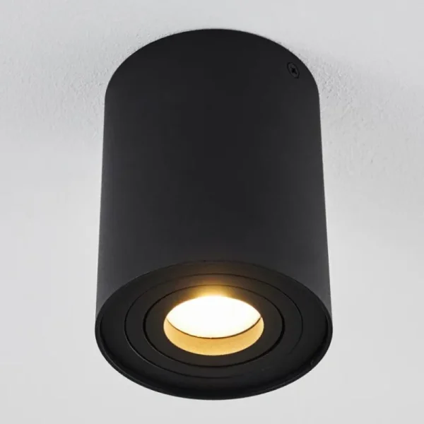 hofstein Plafonnier Quimper Noir, 1 lumière* Lampes Modernes