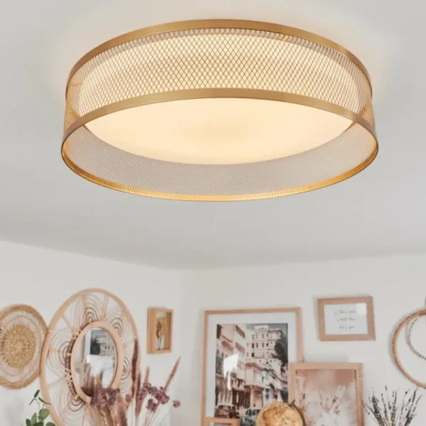 hofstein Plafonnier Quintinha LED Blanc, 1 lumière* Lampes Modernes