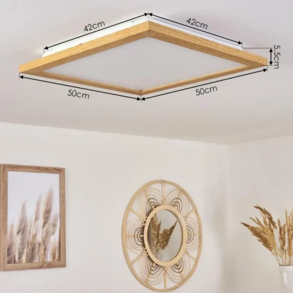 hofstein Plafonnier Raimea LED Blanc, 1 lumière* Lampes Modernes