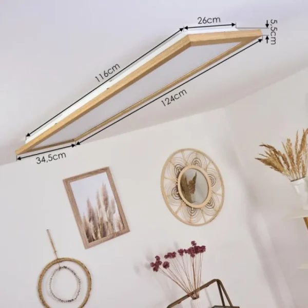 hofstein Plafonnier Raimea LED Blanc, 1 lumière* Lampes Modernes