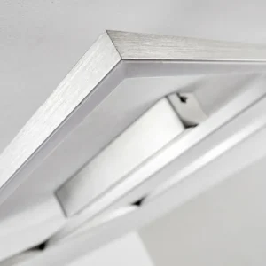 hofstein Plafonnier Rauma LED Nickel mat, 1 lumière* Lampes Modernes