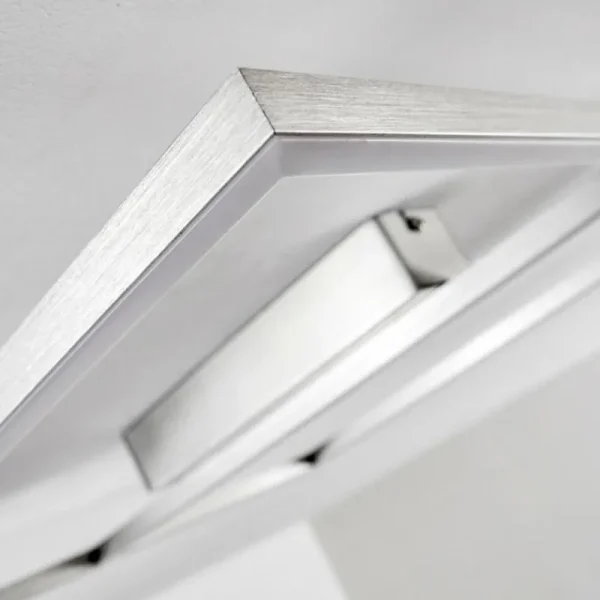 hofstein Plafonnier Rauma LED Nickel mat, 1 lumière* Lampes Modernes
