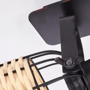 hofstein Plafonnier Recinto Noir, 2 lumières* Lampes Modernes