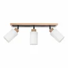 hofstein Plafonnier Represita Bois clair, 3 lumières* Lampes Modernes