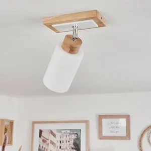 hofstein Plafonnier Represita Écru, Blanc, 1 lumière* Lampes Modernes