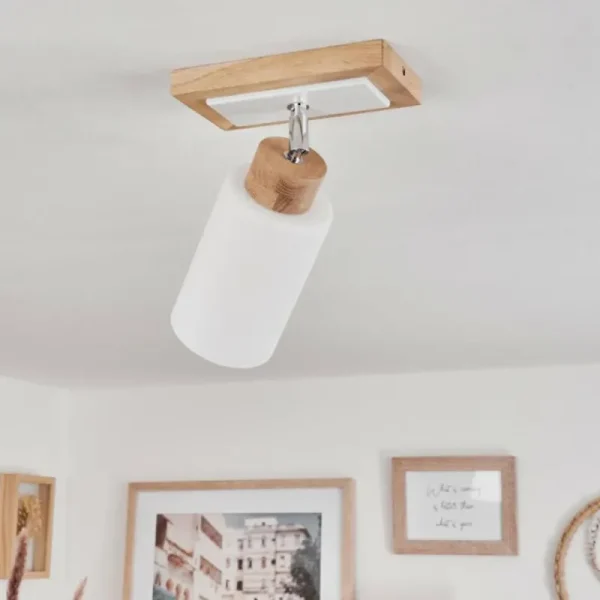 hofstein Plafonnier Represita Écru, Blanc, 1 lumière* Lampes Modernes