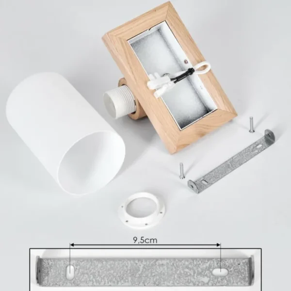 hofstein Plafonnier Represita Écru, Blanc, 1 lumière* Lampes Modernes