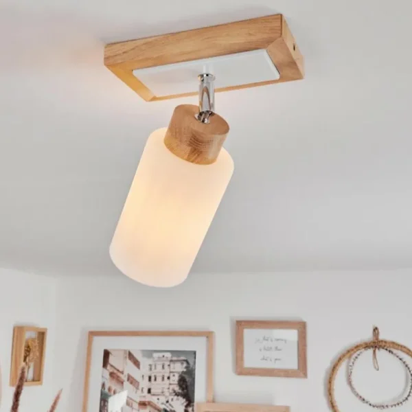 hofstein Plafonnier Represita Écru, Blanc, 1 lumière* Lampes Modernes