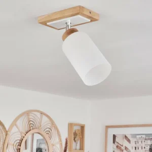hofstein Plafonnier Represita Écru, Blanc, 1 lumière* Lampes Modernes