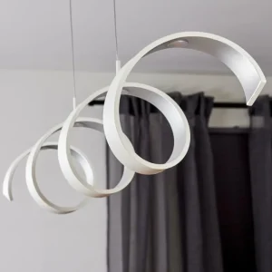hofstein Plafonnier Rezat LED Blanc, 1 lumière* Lampes Modernes