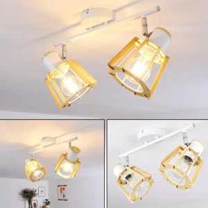 hofstein Plafonnier Rieti Blanc, 2 lumières* Lampes Modernes
