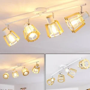 hofstein Plafonnier Rieti Blanc, 4 lumières* Lampes Modernes