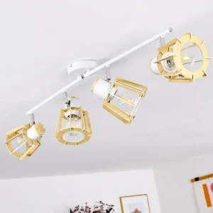 hofstein Plafonnier Rieti Blanc, 4 lumières* Lampes Modernes