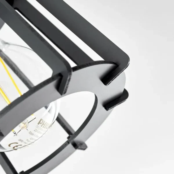 hofstein Plafonnier Rieti Noir, 3 lumières* Lampes Modernes