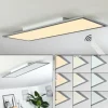 hofstein Plafonnier Ringuelet LED Blanc, 1 lumière, Télécommandes* Lampes Modernes