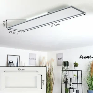 hofstein Plafonnier Ringuelet LED Blanc, 1 lumière* Lampes Modernes