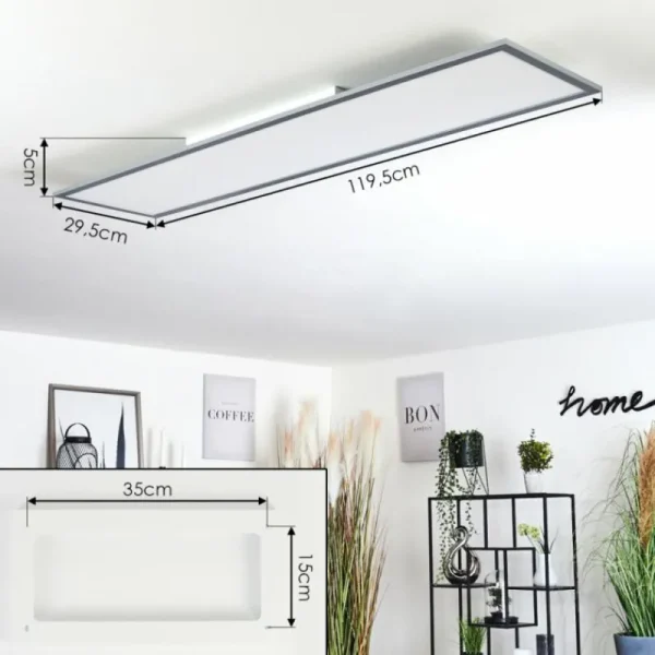 hofstein Plafonnier Ringuelet LED Blanc, 1 lumière* Lampes Modernes