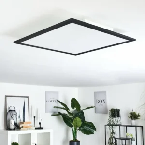 hofstein Plafonnier Ringuelet LED Blanc, 1 lumière, Télécommandes* Lampes Modernes