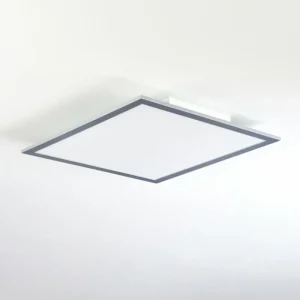 hofstein Plafonnier Ringuelet LED Blanc, 1 lumière, Télécommandes* Lampes Modernes
