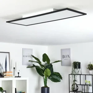 hofstein Plafonnier Ringuelet LED Blanc, 1 lumière, Télécommandes* Lampes Modernes